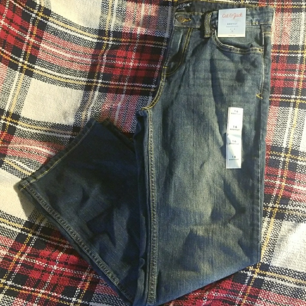 Cat & Jack boot cut jeans